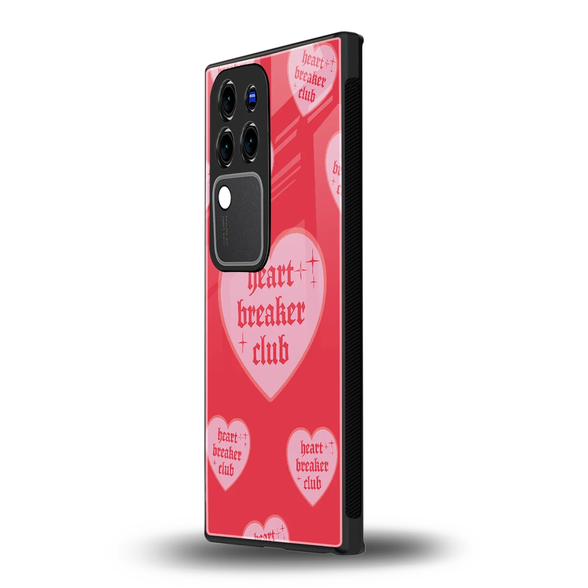 Heart Breaker Clubvivo v30 pro mobile cover | shockproof glass phone case