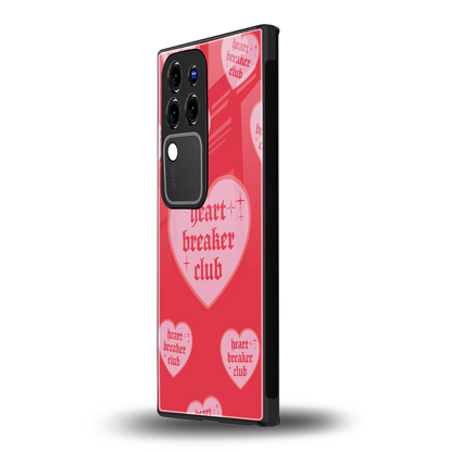 Heart Breaker Clubvivo v30 pro mobile cover | shockproof glass phone case