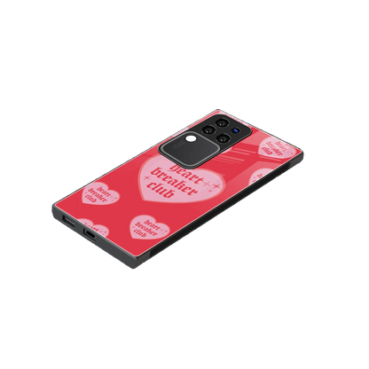 Heart Breaker Club stylish phone case forvivo v30 pro | glossy glass and slim fit
