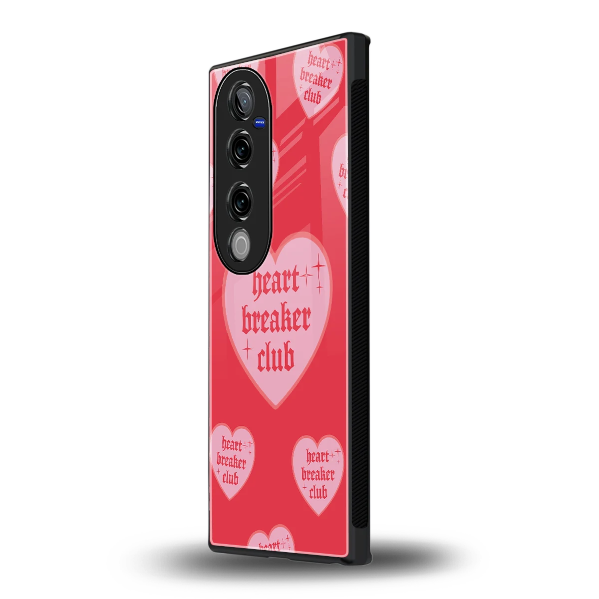 Heart Breaker Club vivo v40 pro mobile cover | shockproof glass phone case