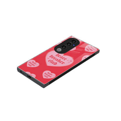 Heart Breaker Club stylish phone case for vivo v40 pro | glossy glass and slim fit