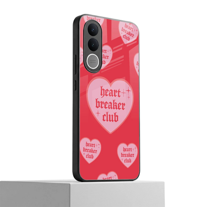 Heart Breaker Club vivo v70 fe mobile cover | shockproof glass phone case