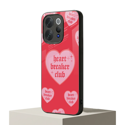 Heart Breaker Club vivo v70 mobile cover | shockproof glass phone case