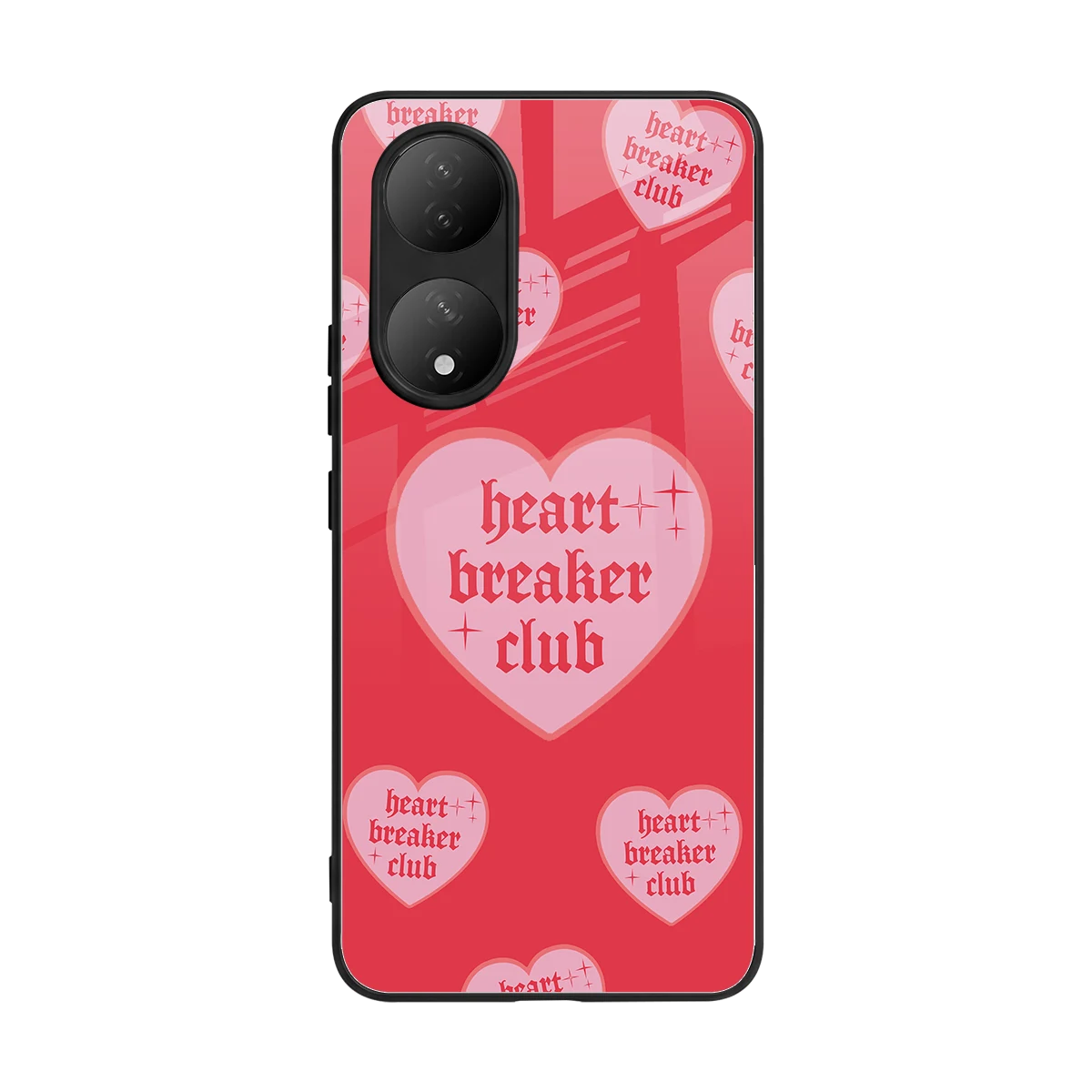 Heart Breaker Club back phone cover | glass case for Vivo-y100