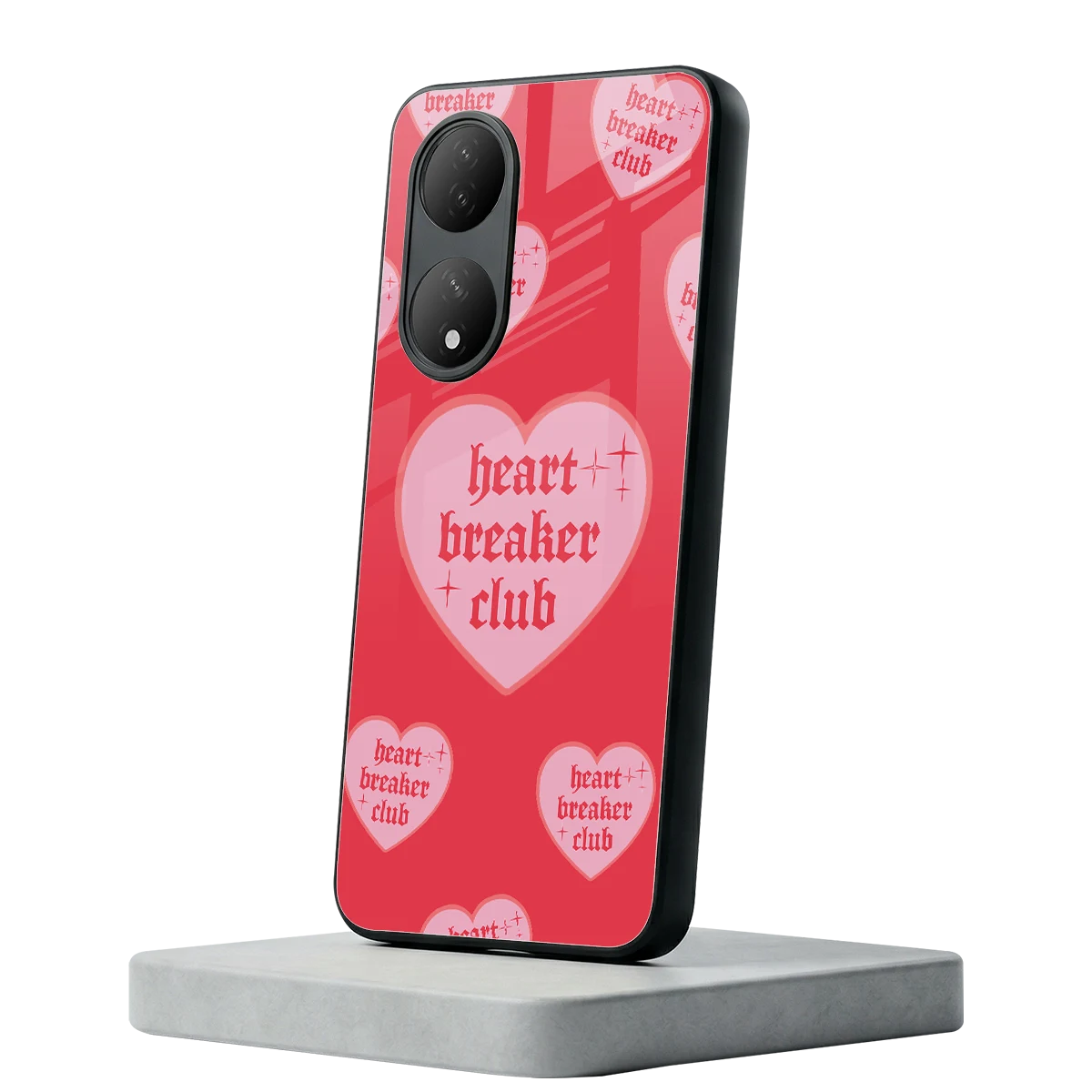 Heart Breaker Club Vivo-y100 mobile cover | shockproof glass phone case