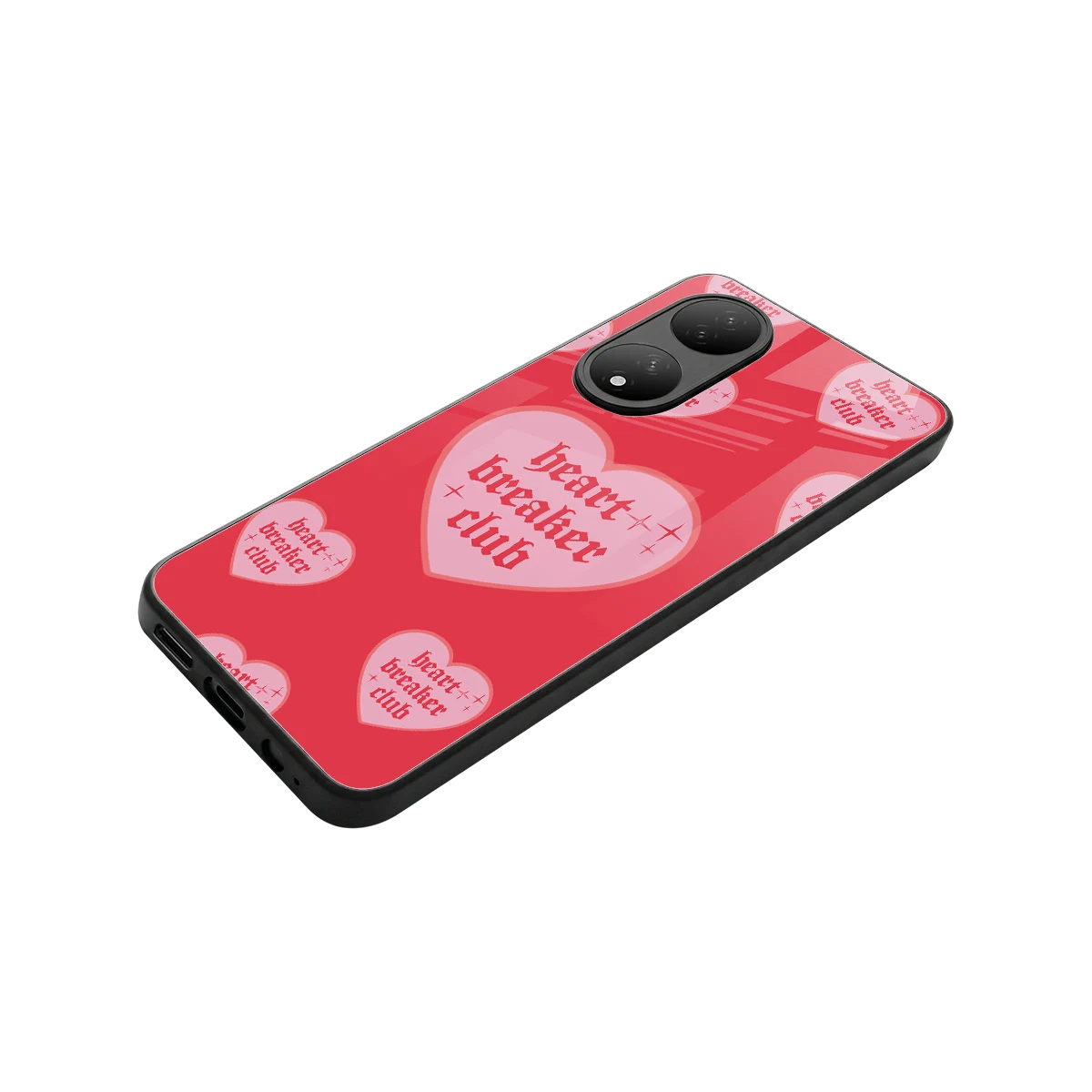 Heart Breaker Club stylish phone case for Vivo-y100 | glossy glass and slim fit
