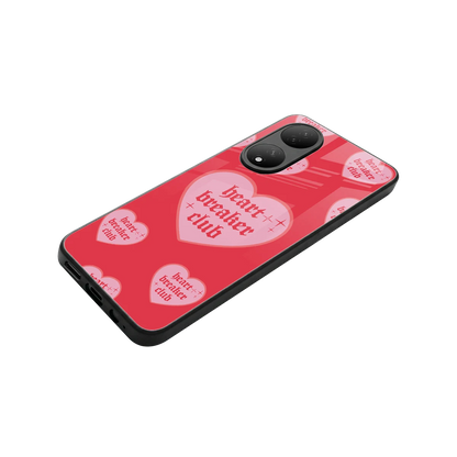 Heart Breaker Club stylish phone case for Vivo-y100 | glossy glass and slim fit