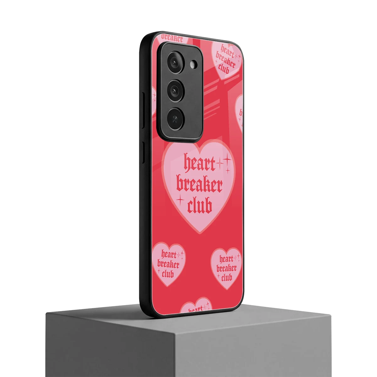 Heart Breaker Club redmi 15 5g mobile cover | shockproof glass phone case