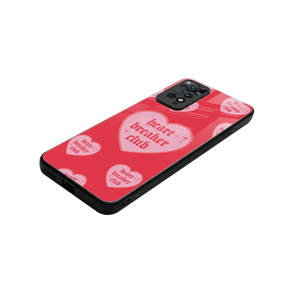 Heart Breaker Club stylish phone case for redmi note 11 pro | glossy glass and slim fit