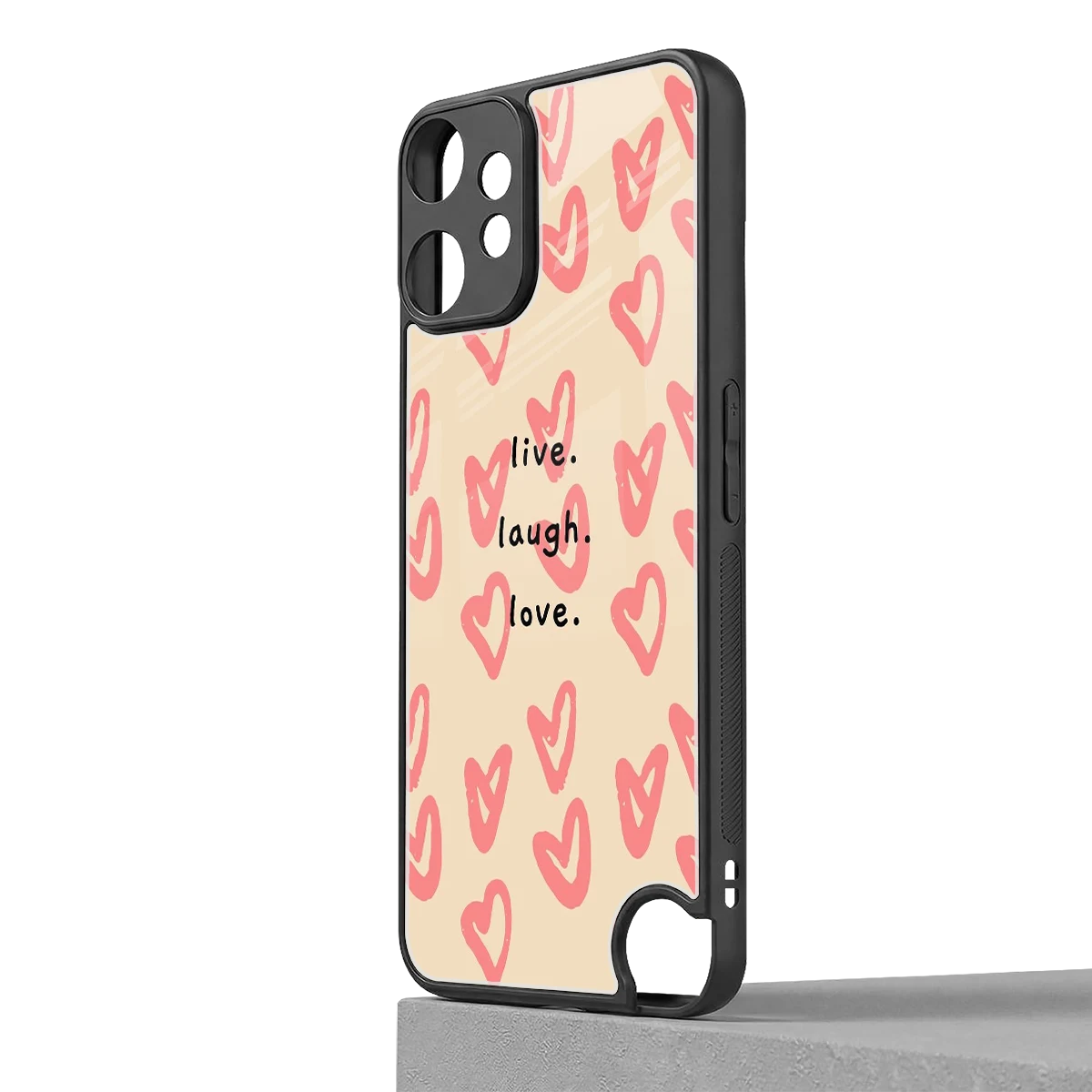 Heart Flow cmf nothing phone 2 pro mobile cover | shockproof glass phone case