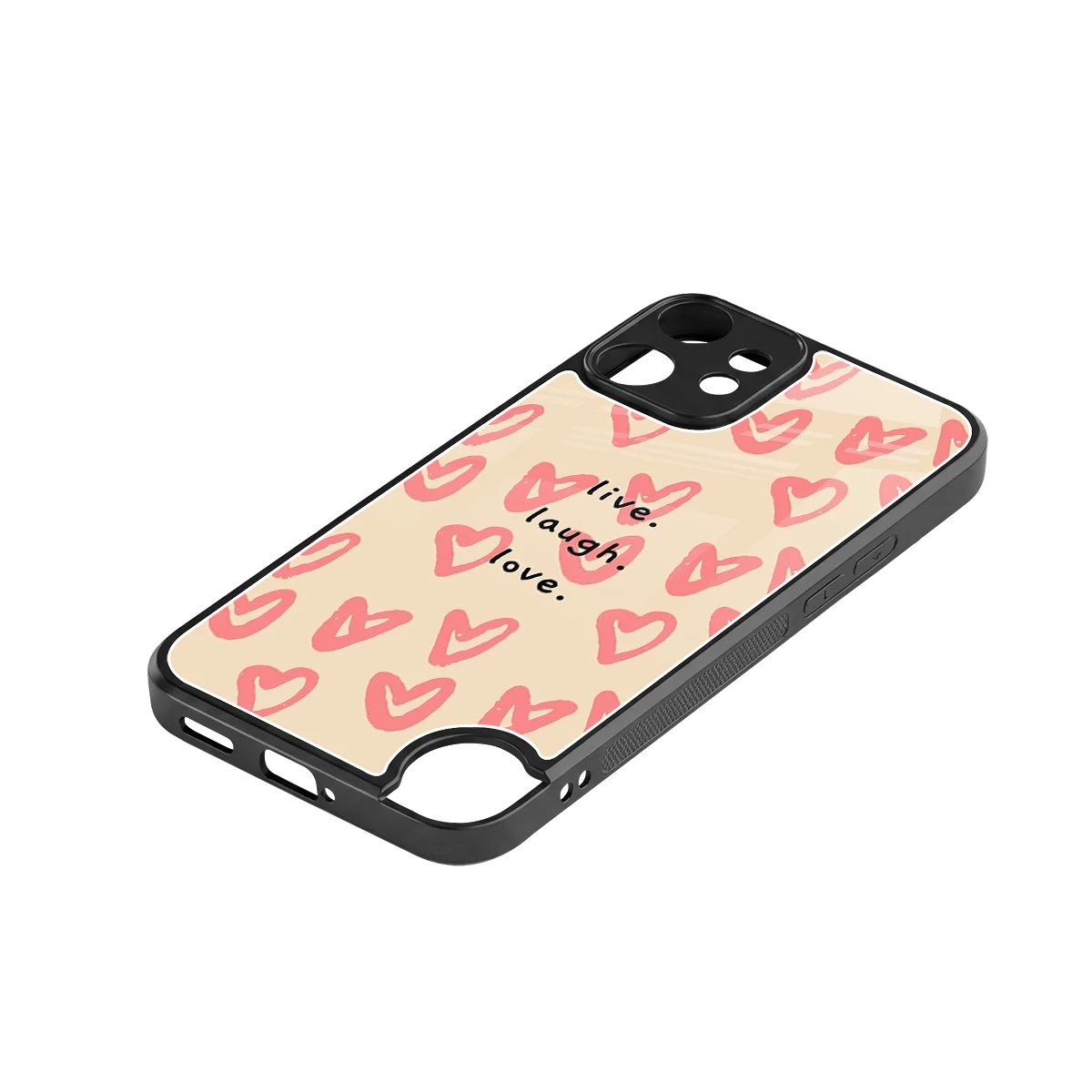 Heart Flow stylish phone case for cmf nothing phone 2 pro | glossy glass and slim fit
