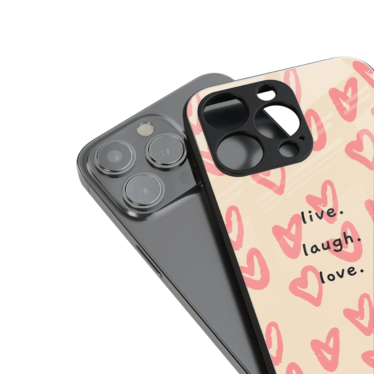 Heart Flow Phone Case for Iphone 16 | Glass Case