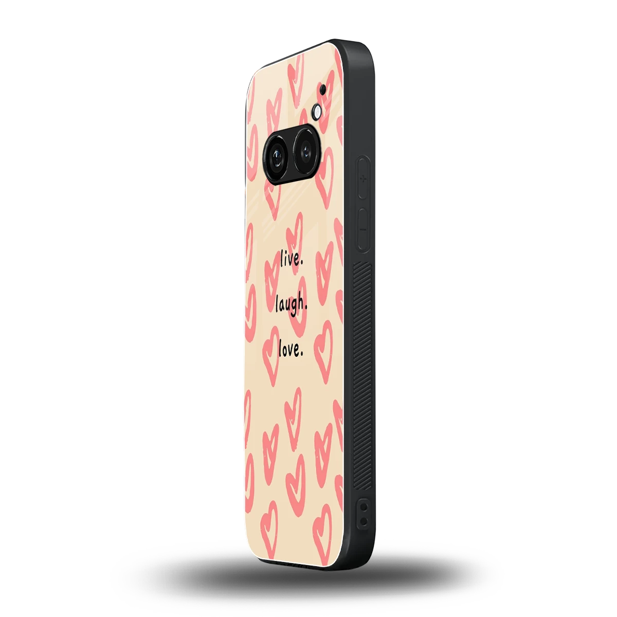Heart Flow nothing phone 2a mobile cover | shockproof glass phone case