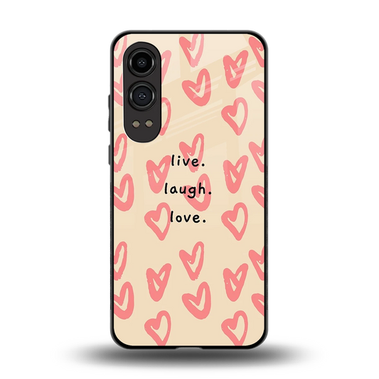 Heart Flow back phone cover | glass case for oneplus nord ce 4 lite