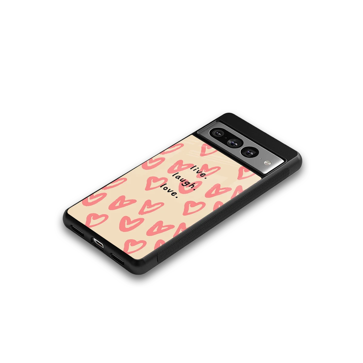 Heart Flow google pixel 7 pro mobile cover | shockproof glass phone case