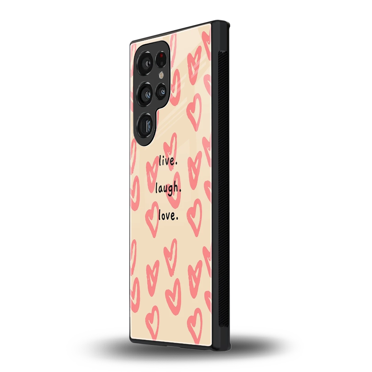 Heart Flow samsung galaxy s24 ultra mobile cover | shockproof glass phone case