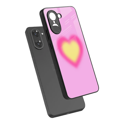 Heart Spectrum sleek oneplus nord ce5 5g cover with tempered glass back and TPU edges