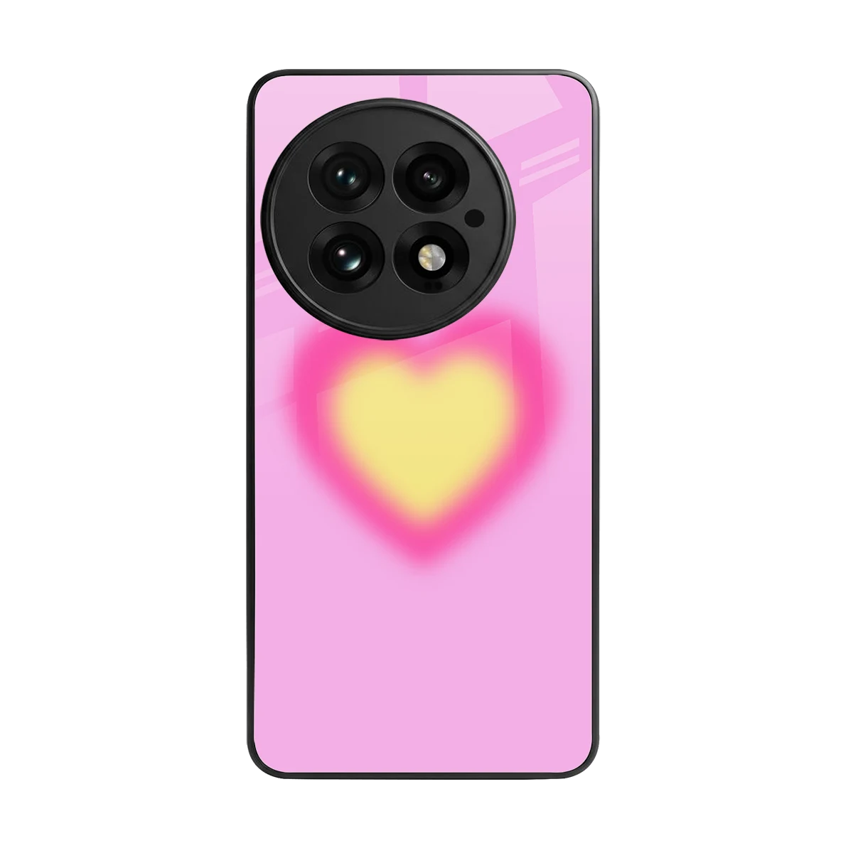 Heart Spectrum back phone cover | glass case for oneplus 13