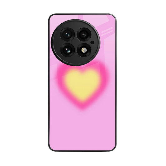 Heart Spectrum back phone cover | glass case for oneplus 13