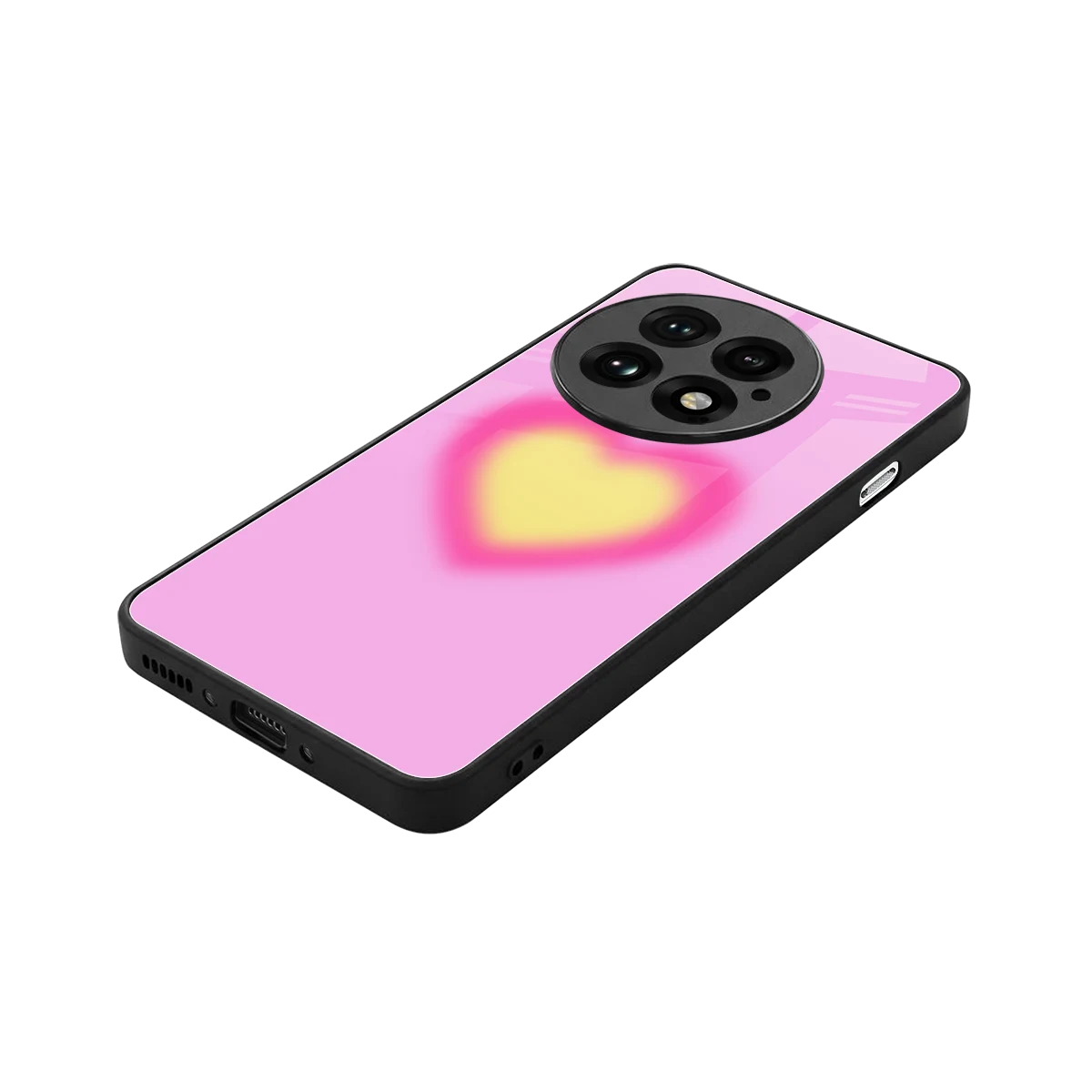 Heart Spectrum stylish phone case for oneplus 13 | glossy glass and slim fit