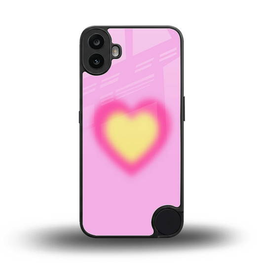 Heart Spectrum back phone cover | glass case for cmf nothing phone 1