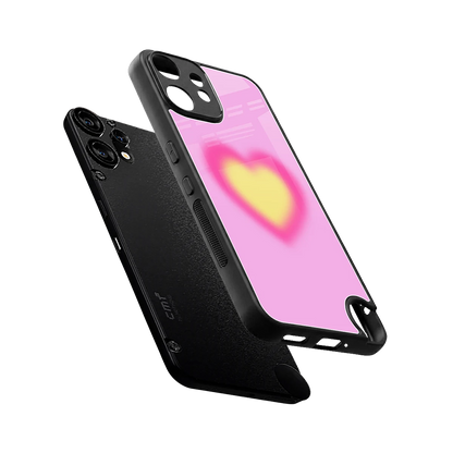 Heart Spectrum sleek cmf nothing phone 2 pro cover with tempered glass back and TPU edges