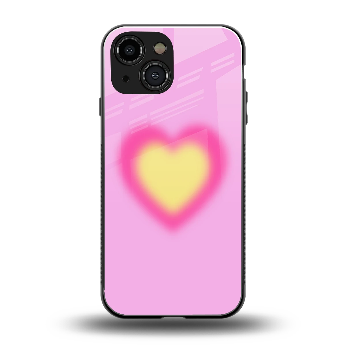 Heart Spectrum back phone cover | glass case for iphone 13 mini
