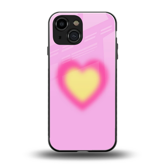 Heart Spectrum back phone cover | glass case for iphone 13 mini