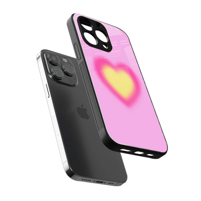 Heart Spectrum sleek iphone 12 pro max cover with tempered glass back and TPU edges