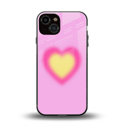 Heart Spectrum back phone cover | glass case for iphone 14