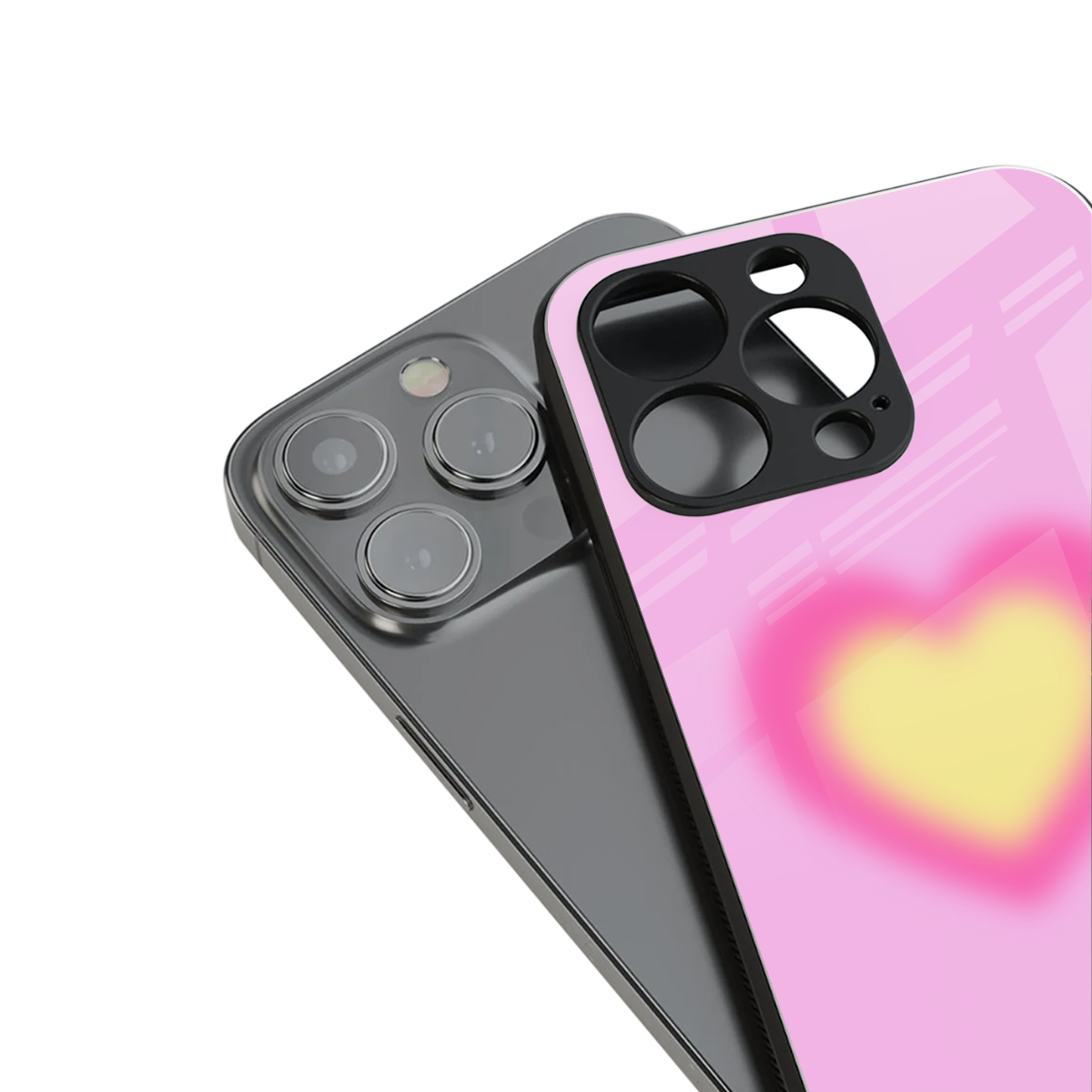 Heart Spectrum Phone Case for Iphone 16 | Glass Case
