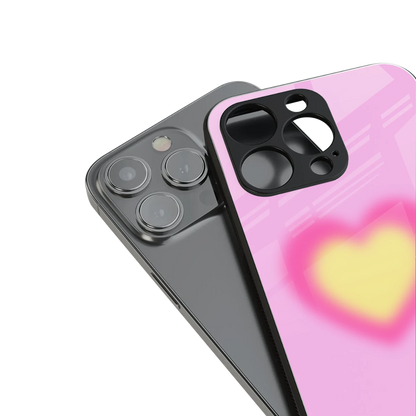 Heart Spectrum stylish phone case for iphone 16 pro max | glossy glass and slim fit