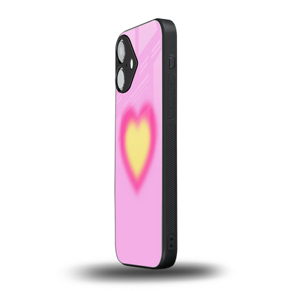 Heart Spectrum iPhone 16 mobile cover | shockproof glass phone case