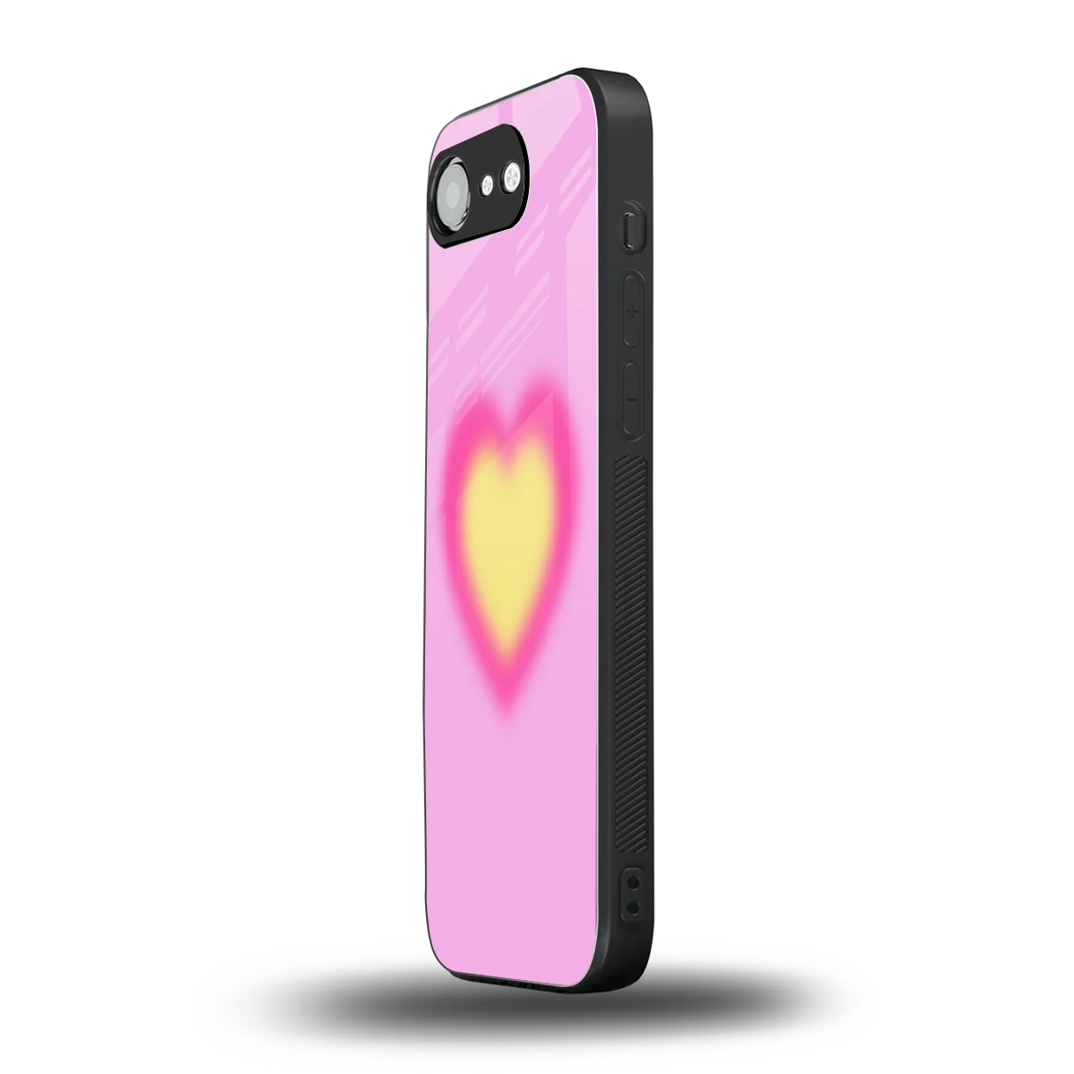 Heart Spectrum iphone 16e mobile cover | shockproof glass phone case