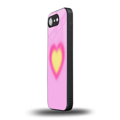 Heart Spectrum iphone 17e mobile cover | shockproof glass phone case