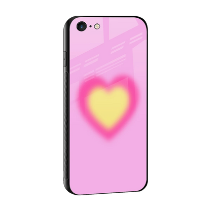 Heart Spectrum sleek iphone 6 cover with tempered glass back and TPU edges