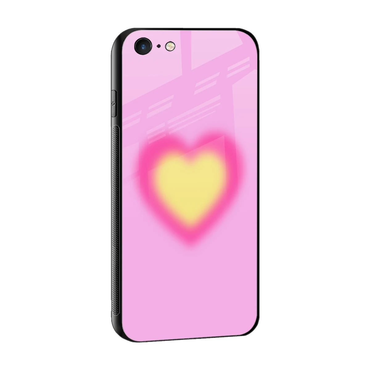 Heart Spectrum sleek iphone 6s plus cover with tempered glass back and TPU edges