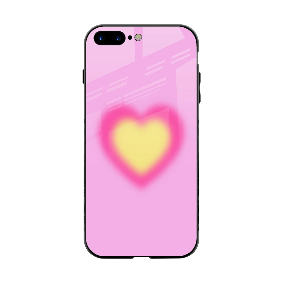 Heart Spectrum back phone cover | glass case for iphone 7 plus