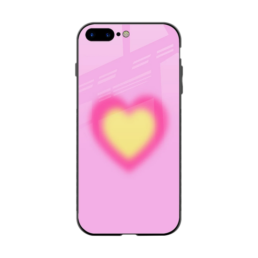 Heart Spectrum back phone cover | glass case for iphone 7 plus