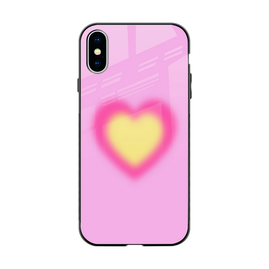 Heart Spectrum back phone cover | glass case for iphone x