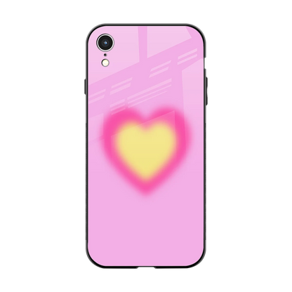 Heart Spectrum back phone cover | glass case for iphone xr