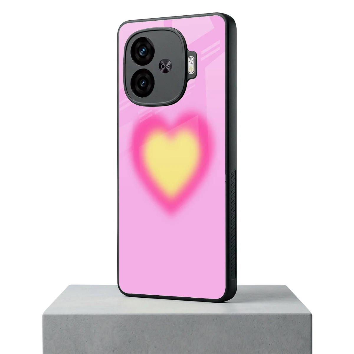 Heart Spectrum iqoo neo 10r 5g mobile cover | shockproof glass phone case