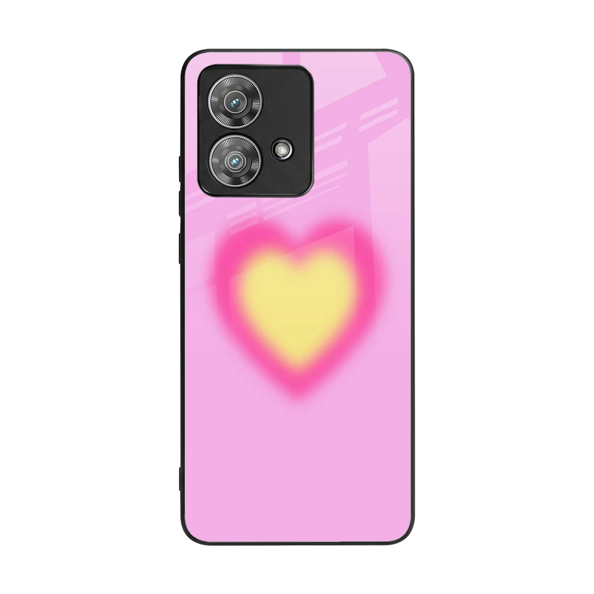 Heart Spectrum back phone cover | glass case for motorola edge 40 neo 5g
