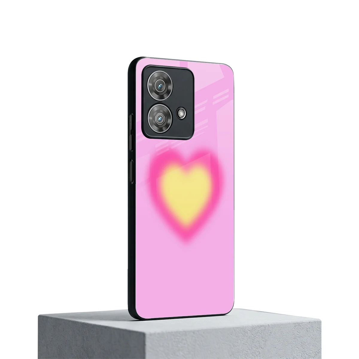 Heart Spectrum motorola edge 40 neo 5g mobile cover | shockproof glass phone case