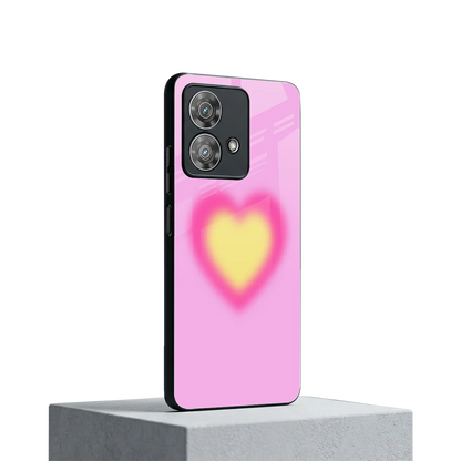 Heart Spectrum motorola edge 40 neo 5g mobile cover | shockproof glass phone case