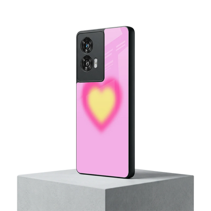 Heart Spectrum motorola edge 50 fusion mobile cover | shockproof glass phone case