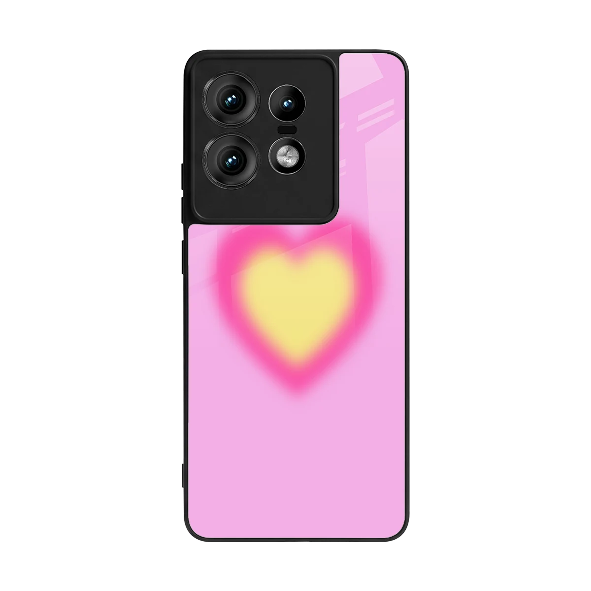 Heart Spectrum back phone cover | glass case for motorola edge 50 pro