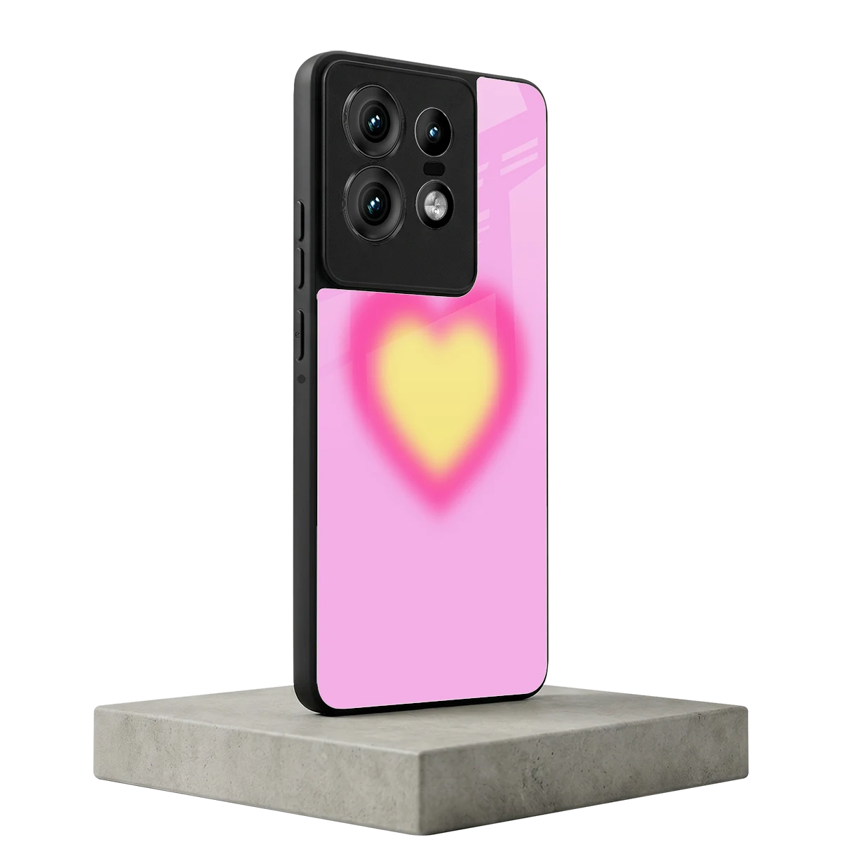 Heart Spectrum motorola edge 50 pro mobile cover | shockproof glass phone case