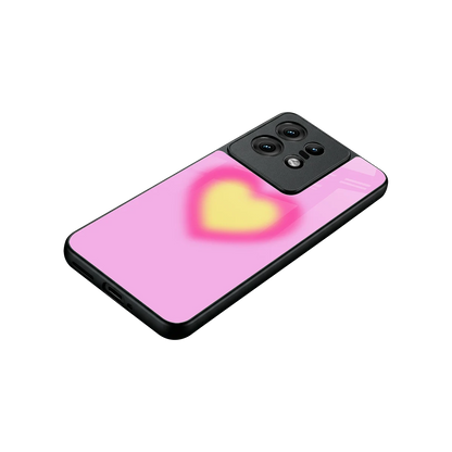 Heart Spectrum stylish phone case for motorola edge 50 pro | glossy glass and slim fit
