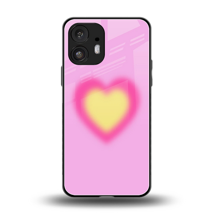 Heart Spectrum back phone cover | glass case for nothing phone 2